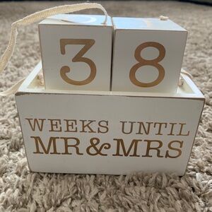 Countdown Blocks for Wedding